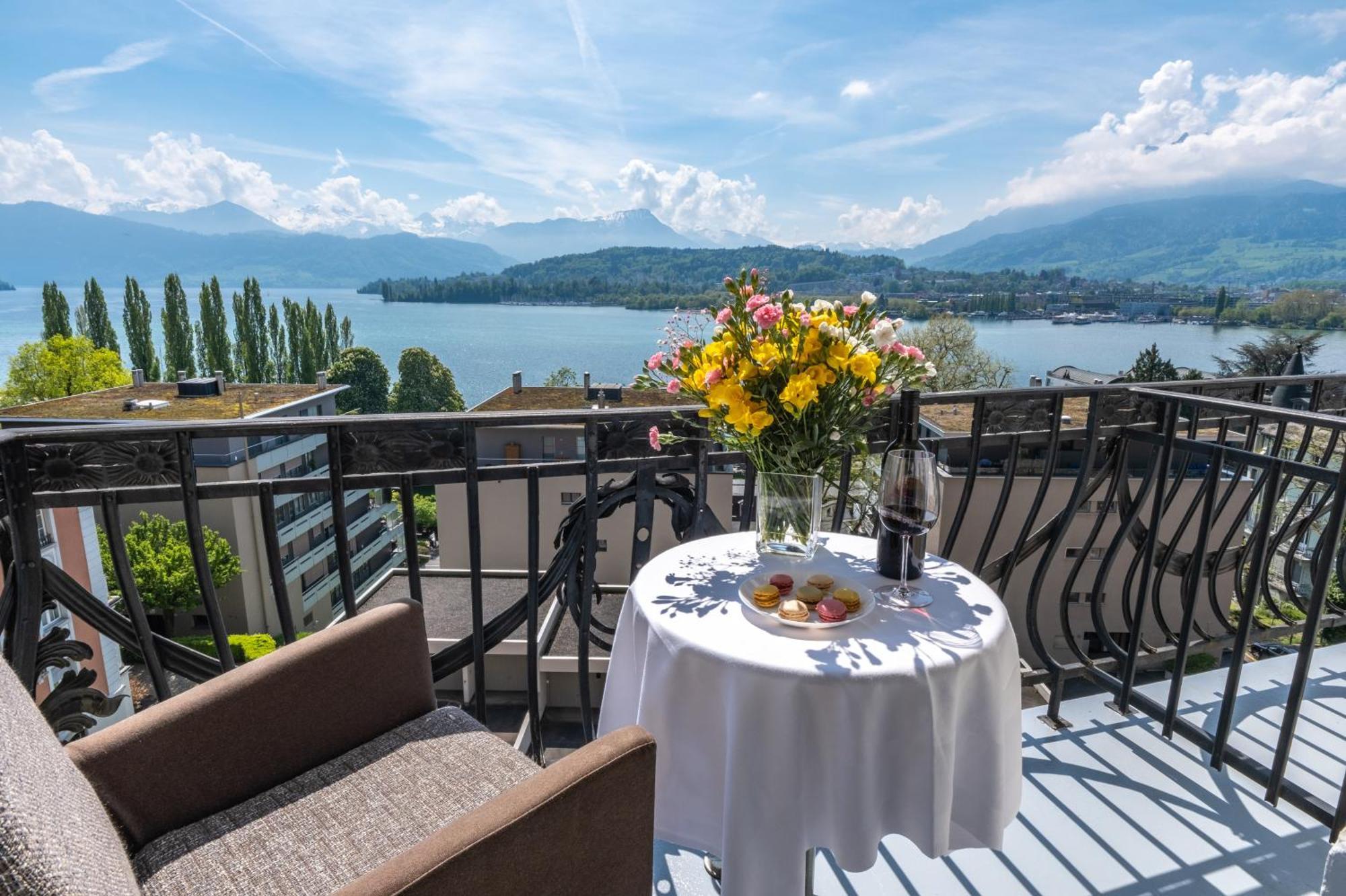 Hotel Royal Luzern Oda fotoğraf