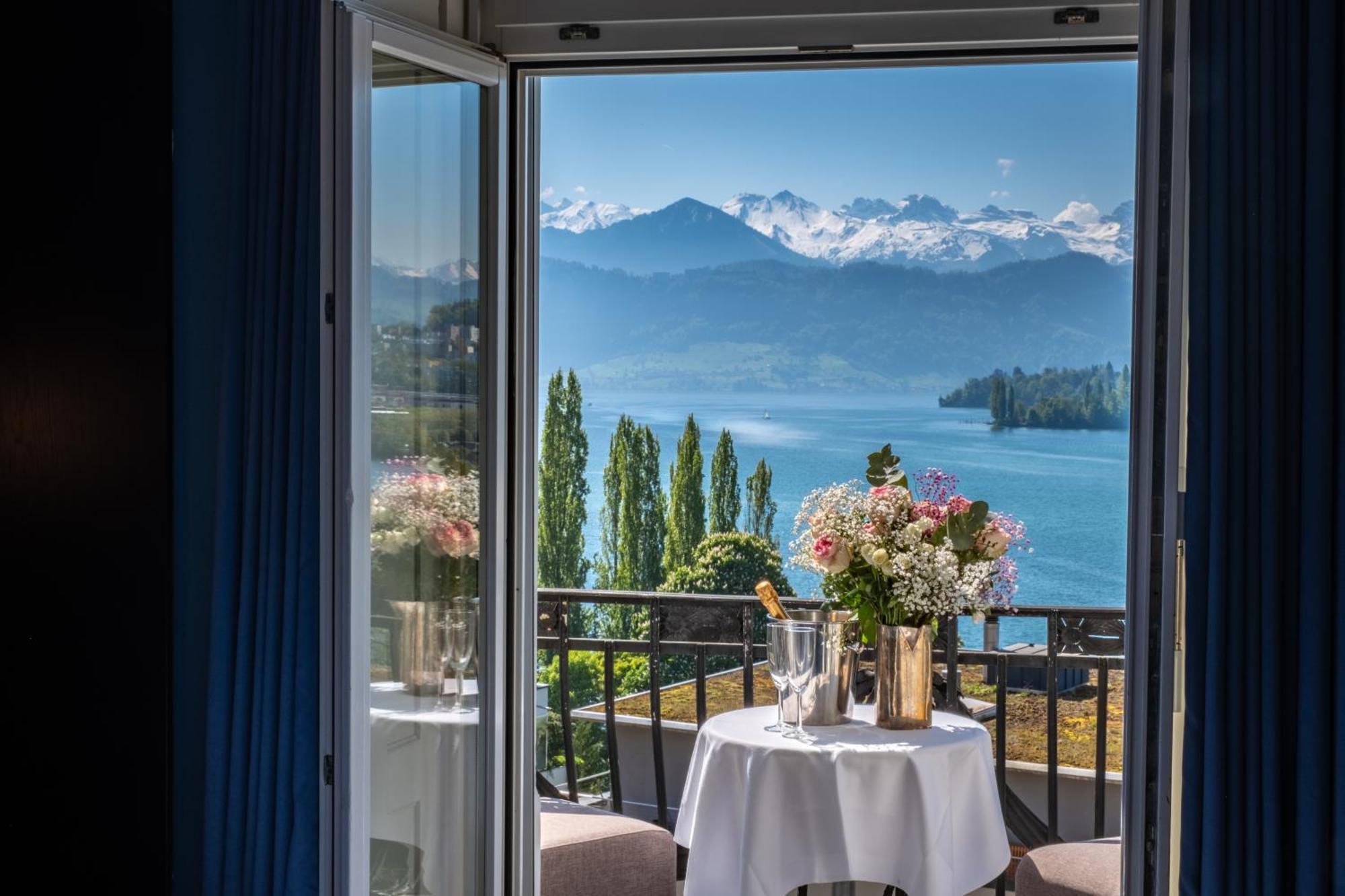 Hotel Royal Luzern Oda fotoğraf