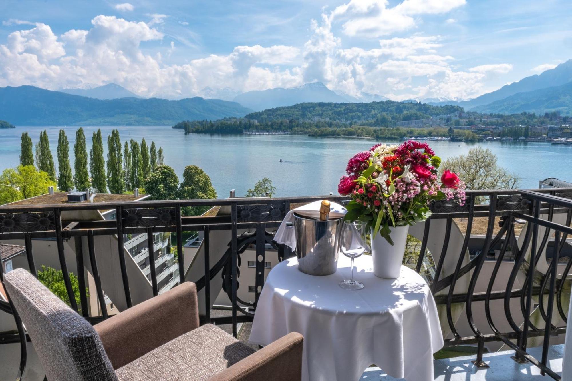 Hotel Royal Luzern Oda fotoğraf